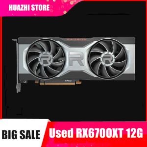 Impresoras RX6700XT 12GB Placas de tarjeta gráfica de juego Placas Placa de Tarjeta de video GPU Nvidia GeForce Computer no RTX 3060 6600 RX 590 580 2060S