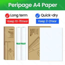 Imprimantes papier thermique compatible avec le péripage A40 Imprimante thermique QuickDry parfait pour la photo Document de texte photo Mémo PDF Fichier Impression