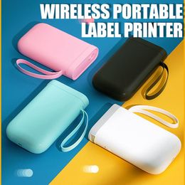 Imprimantes Thermal Sticker Imprimante Portable Maker Maker Wireless Label Imprimante Tape for Phone Tablet Facile to Use Office Home Organization