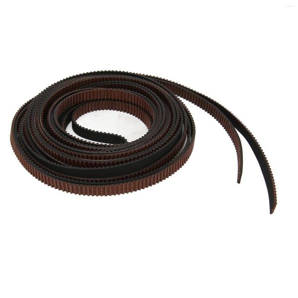 Imprimantes courroie de distribution largement utilisées 16.4ft Long lissage silencieux haute résistance en caoutchouc 0.24in large Nylon dent imprimante 3D pour la réparation