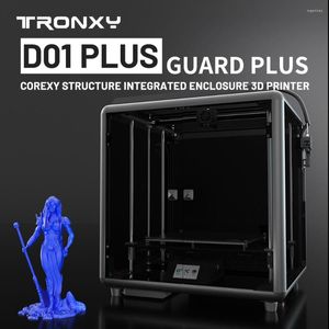 Imprimantes Tronxy D01 Plus 330 400mm Structure Corexy Boîtier intégré Titan Extrudeuse Capteur de niveau automatique Imprimante 3D de haute précision