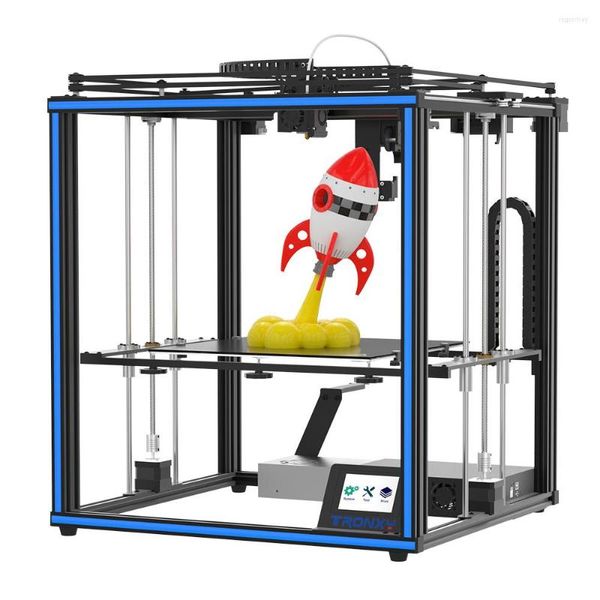 Imprimantes Tronxy Impresoras 3D X5S APRO Imprimante OSG Guide externe à double axe Titan Extrudeuse Imprimer Filament flexible TPU PETG ABS PLA, etc.