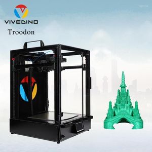 Printers Troodon Core-Xy Volledig ingesloten metalen frame High-end 3D-printer Big Volume met touch screenprinters ROGE22