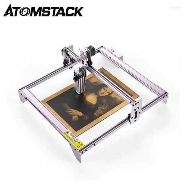 Actualización de impresoras ATOMSTACK A5 Pro Plus 40W, máquinas de grabado láser, cortador de madera, enrutador Cnc, grabador de Metal Grbl, máquina de marcado de impresora