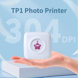 PRINTERS VRETTI TP1 A4 A4 Printer Thermische ontvangstprinter 58 mm 80 mm Pos Printer USB Bluetooth Wireless Portable for Mall Ticket Commercial