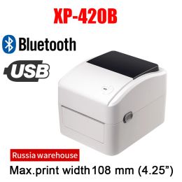 Imprimantes xp460b / 420b 4inch Étiquette d'expédition / imprimante d'étiquette de code-barres express / thermique pour imprimer DHL / FedEx / UPS / USPS / EMS Étiquette d'étiquette 4x6 pouces