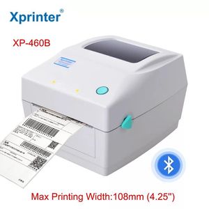 Imprimantes xprinter xp460b étiquette d'expédition thermique imprimante 20mm108 mm autocollants imprimantes Bluetooth Imprimante USB Bluetooth Interface