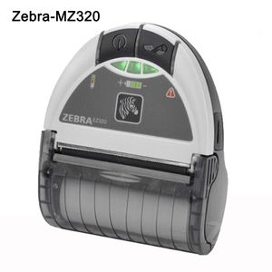 Impresoras Zebra EZ320 Código de barras móvil Impresora Bluetooth 80 mm Impresora de etiqueta térmica protable Zebra mini recibo Impresora