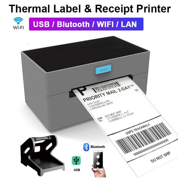 Impresoras Zhuoyma nueva etiqueta de llegada impresora 4x6 Escritorio de envío térmico Impresora compatible con Etsy Shopify Amzon FedEx UPS