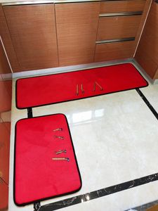 Tapis de bain imprimé et ensemble de salle de douche, Style moderne, antidérapant à côté de la couverture de baignoire, ensemble de salle de bain en microfibre