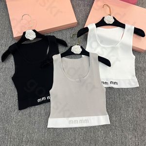 Gilet de sport en tricot imprimé pour femmes, Simple, col carré, sans manches, débardeur, Sexy, Fitness, Yoga