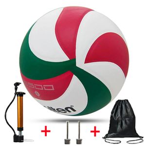 Impression VolleyballModel4500Size 5 Camping Volleyball Outdoor Training Training Option de pompe à aiguille 240407