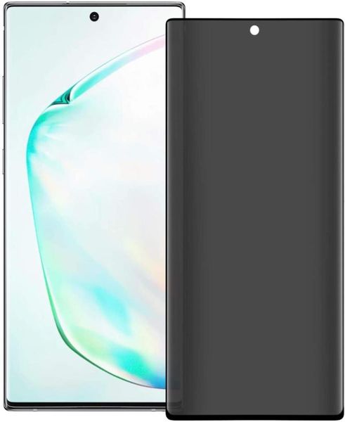 Protecteur d'écran de confidentialité, Film d'écran en verre trempé anti-espion, bouclier anti-rayures pour Samsung Galaxy Note 20 Ultra Note 10 Plus S12851945