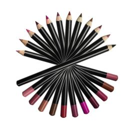 Etiqueta privada 12 colores impermeables de larga duración de larga duración sexy lip pencil mujeres herramientas de maquillaje de lápiz labial natural a granel personalizado 240506