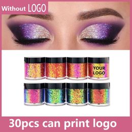 Private Label Glitter oogschaduwcrème Hoog Pigment Single Chameleon Make -up oogschaduw Pigmenten Aangepast logo
