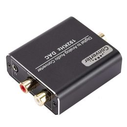 Convertisseur de décodage Audio Coaxial à Fiber numérique SPDIF analogique, Mode privé, 3.5MM