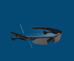 Modèle privé Bluetooth Sports Smart Lunes Anti Blue Driving Sunglasses Touchez Light Using Confortable Commercial ABSPC Matériau 7308909