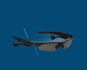 Modèle privé Bluetooth Sports Smart Lunes Anti Blue Driving Sunglasses Touchez Light Using Confortable Commercial ABSPC Matériau 4590138