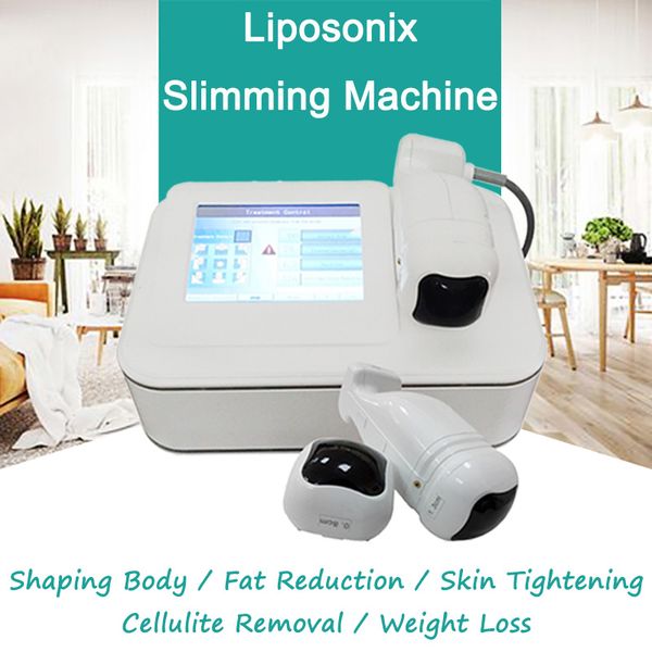 Máquina reafirmante de la piel para terapia de ultrasonido, moldeador de cuerpo, pérdida de grasa, anticelulitis, Liposonix, equipo adelgazante, salón de uso doméstico