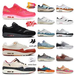 PRM Dia De Muertos Max 1 Laufschuhe Damen Herren Maxs 1s Schwarz Keep Rippin Stop Slippin OG 86 87 Familia Urawa Patta Waves Noise Aqua Cloud Runners Sneakers Große Größe 12 13