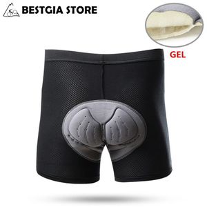 Pro 3D GEL rembourré hommes cyclisme Shorts vélo montagne vtt sous-vêtements Shorts équitation vélo Sport sous-pantalon antichoc Tights254J