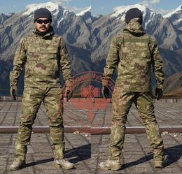Uniforme militaire de Camouflage Pro BDU, équipement SWAT de l'armée, costume Airsoft de Combat tactique, pantalons, chemises, vêtements de chasse Pantingball8723944