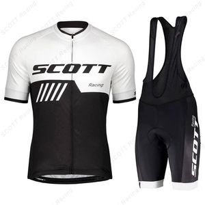 Pro Bike Team Scott Maillot de cyclisme Vêtements de cycle Chemise de vélo de route Vêtements de sport Ropa Ciclismo Bicicletas Maillot BIB Shorts2716