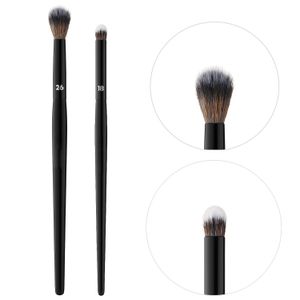 PRO Black Eye Crease #26 Shadow Makeup Brushes #18 - Cosméticos de mezcla sintéticos suaves de alta calidad Herramientas de pinceles de belleza