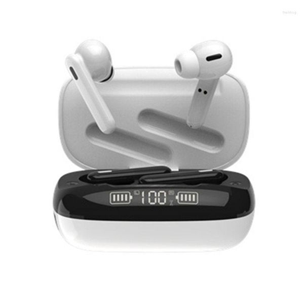 Pro écouteur sans fil casque Bluetooth 5.0 casque de jeu alimentation LED affichage bruit annuler HIFI musique écouteurs avec micro