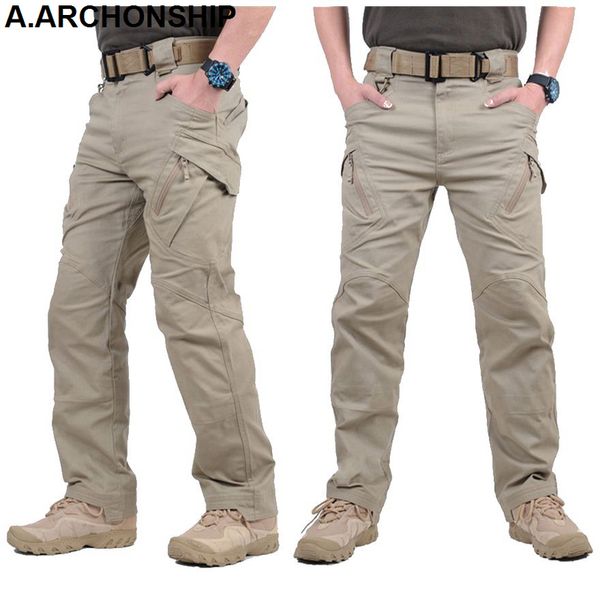 Pro IX9 II Hombres Pantalones tácticos militares Pantalones de combate Pantalones militares del ejército SWAT Pantalones militares de carga para hombre Pantalones al aire libre Pantalones de algodón ocasionales 220713