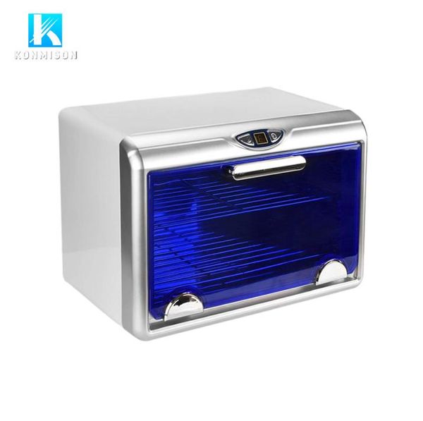 Tool à ongles Pro Stérilisation Stérilisation LED UV Stérilizant Cabinet Désinfection avec Ozone 8W Lumière UVC pour le salon Utilisation de petits outils Disinfect5832784