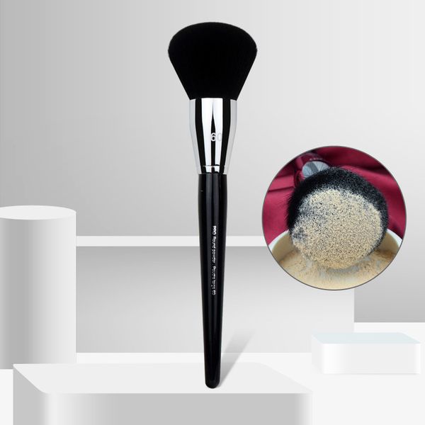 Pro Round Large Powder Brush #60 Poudre bronzante à tête large Pinceau de maquillage Outil cosmétique