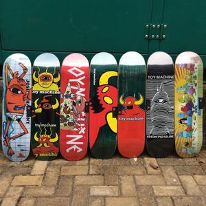 Pont de skateboard pro 7 couches d'érable canadien médium concave couleur époxy colle 775 78 808125 825 8375 85 Taille Toymachine 240327