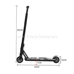 Scooters Pro Defectores con ruedas de metal (33 "de alto) Scooter de estilo libre profesional