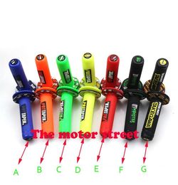 Pro Taper Motorfiets Hoogwaardige Protaper Dirt Pit Bike Motocross 78quot Standwiel Rubbergel Handgrepen Remhanden Handgreep GR6557119