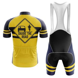 Pro Team Cycling Jersey Sets 2024 Deel de weg zomer korte mouw mountainbikedeksten ademende kleding mtb ropa ciclismo pakken
