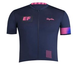 Pro Team EF Education First Cycling Jersey Heren 2021 Zomer Snel droge mountainbike shirt Sportsuniform Road Bicycle Tops Racing 7767064