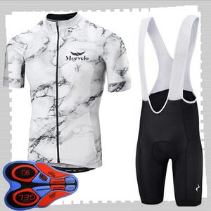 Pro team Morvelo Cycling Short Sleeves jersey (bib) shorts sets Mens Summer Respirant Route vélo vêtements VTT vélo Tenues Sport Uniforme Y21041574