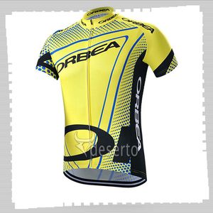 Pro Team Orbea Cycling Jersey Mens Zomer Sneldrogende Mountain Bike Shirt Sport Uniform Road Fiets Tops Racing Kleding Outdoor Sportkleding Y210413109