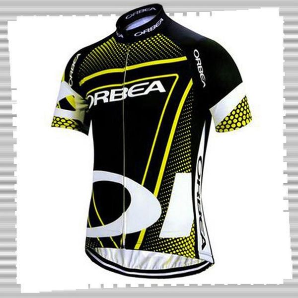 Pro Team ORBEA Ciclismo Jersey para hombre Verano de secado rápido Camisa de bicicleta de montaña Uniforme deportivo Tops de bicicleta de carretera Ropa de carreras al aire libre S295H