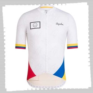 Pro Team Rapha Maillot De Cyclisme Hommes D'été À Séchage Rapide Sport Uniforme Vélo De Montagne Chemises Route Vélo Tops Racing Vêtements Sportswear De Plein Air Y21041357