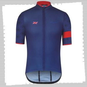 Pro Team Rapha Fietsen Jersey Mens Zomer Sneldrogende Sport Uniform Mountainbike Shirts Road Fiets Tops Racing Kleding Outdoor Sportswear Y21041346