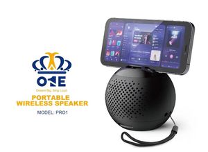 PRO1 Circulaire draagbare luidspreker Dubbele hoorn Outdoor Waterdichte subwoofer draadloze luidsprekers Ondersteuning FT USB -kaart FM -radio