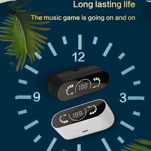 Pro20 – écouteurs Bluetooth V5.0, affichage miroir, qualité sonore hi-fi, Support d'écouteurs, commande tactile