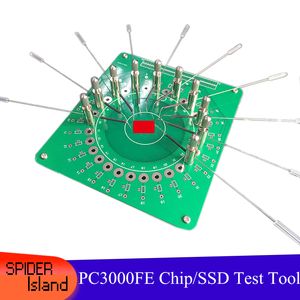 Sonde de récupération de données, carte mémoire SD, ligne volante, puce PC3000FE, disque SSD, outil de Test électronique