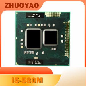 Processeur Core I5580M (3M Cache, 2,66 GHz ~ 3,33 GHz, I5 580M, SLC28) PGA988 CPU ordinateur portable compatible avec HM55 PM55 HM57 QM57