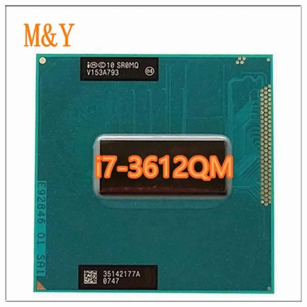 Processeur Core I73612QM I7 3612QM SR0MQ 2,1 GHz Quad Core CPU Processeur d'ordinateur portable I7 3612QM 6M 35W SOCKET G2 / RPGA988B