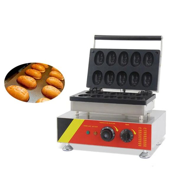 Processeurs beijamei 10 pcs / temps Electric Egg Shape Waffle Maker / Commercial Waffle Stick Maker / Oeuf Waffle Maker Machine