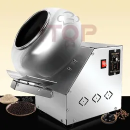 Processeurs ITOP Machine de sous-verre au chocolat et au sucre, rouleau de 30 cm, petite machine commerciale d'enrobage de bonbons, Machine de polissage de revêtement de grains de chocolat