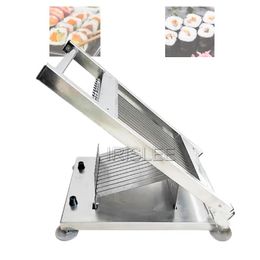Processeurs manuel 2Cm Machine de coupe de rouleau de Sushi japon outil de coupe de riz Machine de découpe de trancheur de rouleau de Sushi